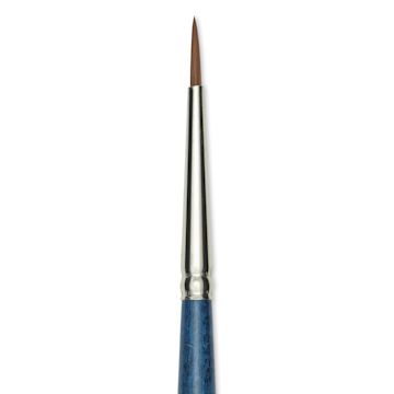 Open in modal - Silver Brush BelleAqua Brush - Round, Short Handle, Size 2, close-up