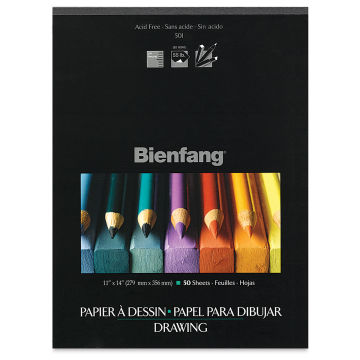 Bienfang Giant Drawing Paper Pad - 11 inch x 14 inch, 50 Sheets