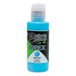 Grex Private Stock Airbrush Color - Opaque Light Blue, 2 oz