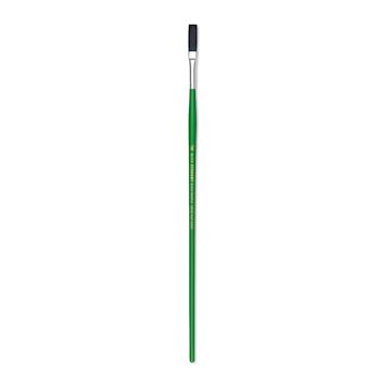 Open in modal - Blick Economy Black Bristle Brush - Extended Brush, Long Handle, 1/4"