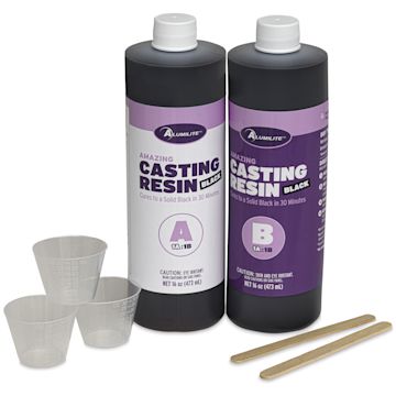 Open in modal - Alumilite Amazing Casting Resin - 32 oz, Black
