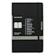 Moleskine Pro Collection Notebook - Large Black Hard Cover Notebook shown upright