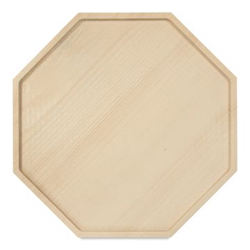 Open in modal - Leisure Arts Large Welled Wood Surface - Octagon, 10" x 10"