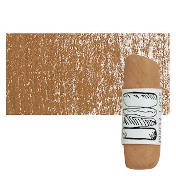 Open in modal - Townsend Artists' Soft Form Pastel - Naphthol Red Sienna (Dark) pastel and swatch