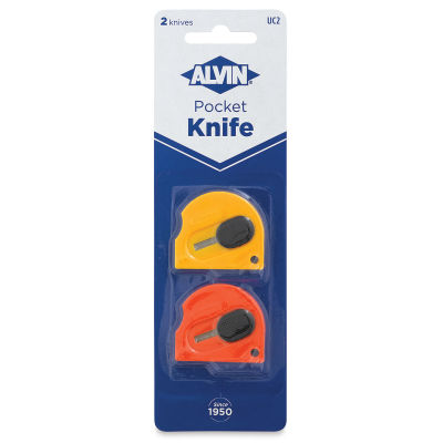 Alvin Pocket Knife, In Package, Front Of Package