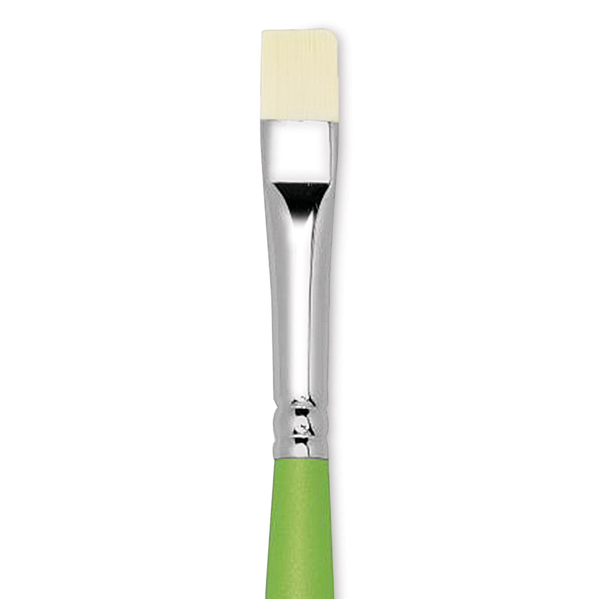 Liquitex Free Style Detail Paint Brush Synthetic Size 10 Flat Bristle Green  - Office Depot