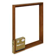 Ampersand Floaterframe - Bold, Walnut, 16" x 20", 1-1/2"