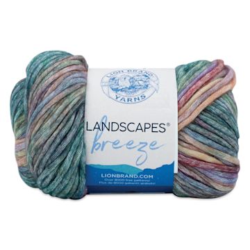 Open in modal - Lion Brand Landscapes Breeze Yarn - Willow, 157 yds