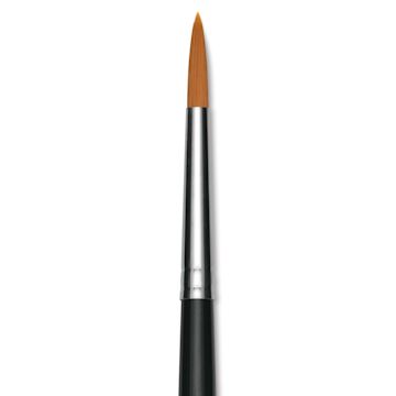 Open in modal - Utrecht Synthetic Sablette Round - Size 7, Short Handle, close-up