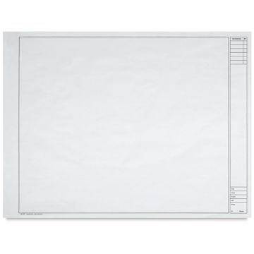 Open in modal - Clearprint Engineering Vellum - 24" x 36", Vertical Title Block, Single Sheet