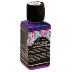 Alpha6 AlphaFlex Airbrush Textile and Leather Paint - Alpha Purple, 2.5 oz