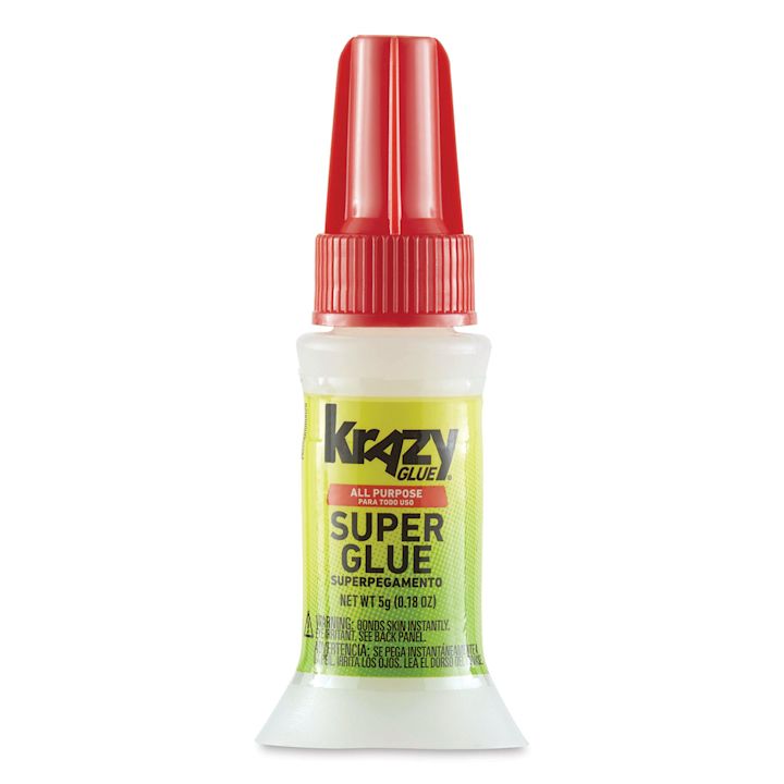 Krazy Glue All Purpose Super Glue BrushOn, 5 g BLICK Art Materials