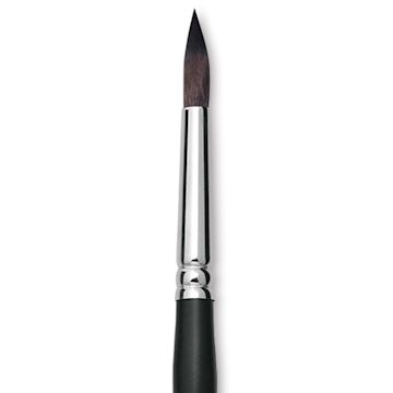 Open in modal - Raphaël Soft Aqua Brush - Round, Size 14, Short Handle
