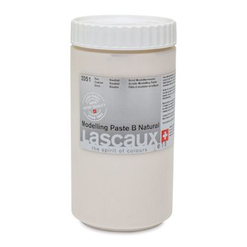 Open in modal - Lascaux Modeling Paste B - Natural, Rough, 1 liter jar
