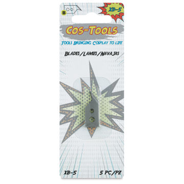 Logan Cos-Tools Replacement Blades XB - Pkg of 5, front of the packaging