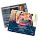 Derwent Watercolor Pencil Set - Tin Box of Set of 24, slightly open showing components of set