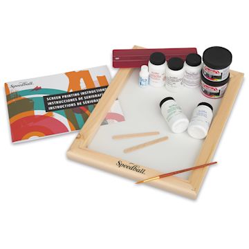 Open in modal - Speedball Intermediate Screen Printing Kit (Kit contents)