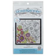 Design Works Zenbroidery Stamped Embroidery Kits