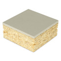 Speedball Red Baron Linoleum Block - 2" x 2", Mounted