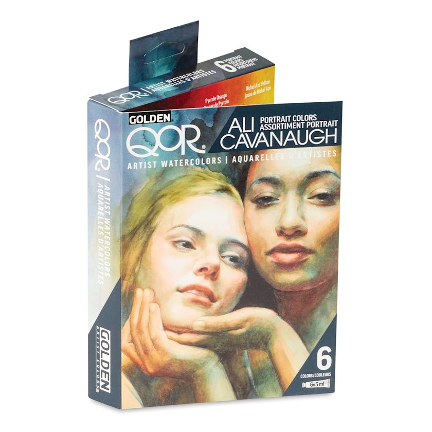 QoR Watercolor Set - Ali Cavanaugh Portrait Colors, Set of 6 | BLICK ...