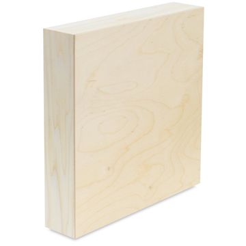 Open in modal - American Easel Wood Painting Panel - 16" x 16" x 2-1/2", Extra Deep Panel