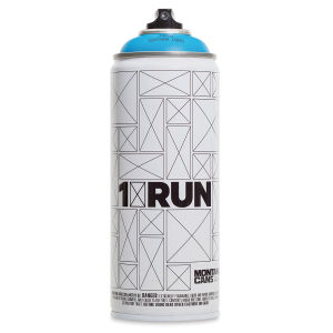 Montana 1XRUN Limited Edition Spray Paint - Blue Magic, 400 ml (Front)