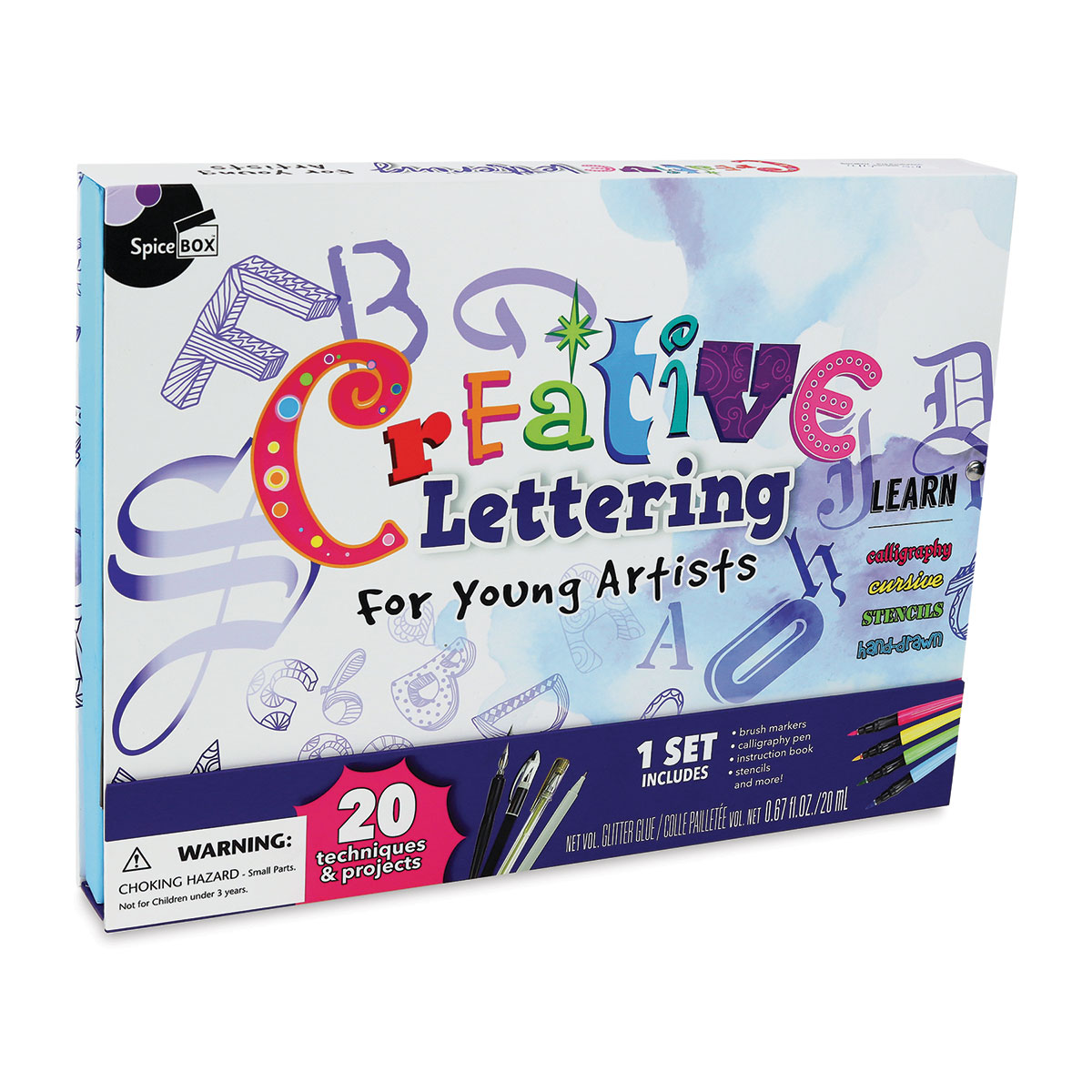 Spicebox Petit Picasso Calligraphy for Kids Kit