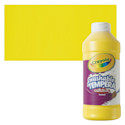 Crayola Artista II Liquid Washable Tempera - Yellow, 16 oz bottle