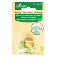 Clover Adjustable Ring Thimble