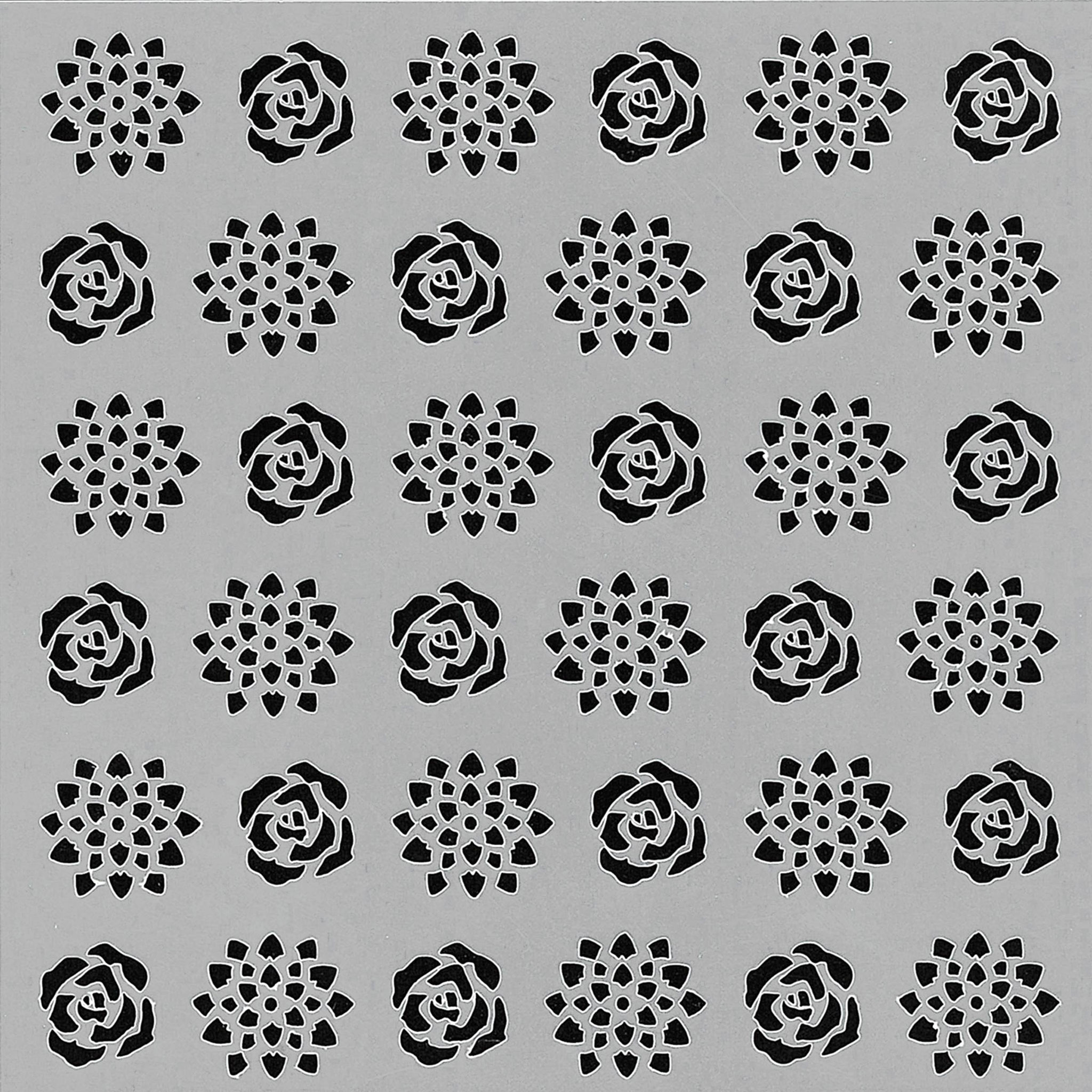 PA Essentials Star Pattern Stencil, 12'' x 12