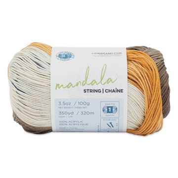 Open in modal - Lion Brand Mandala String Yarn - Country, 350 yds