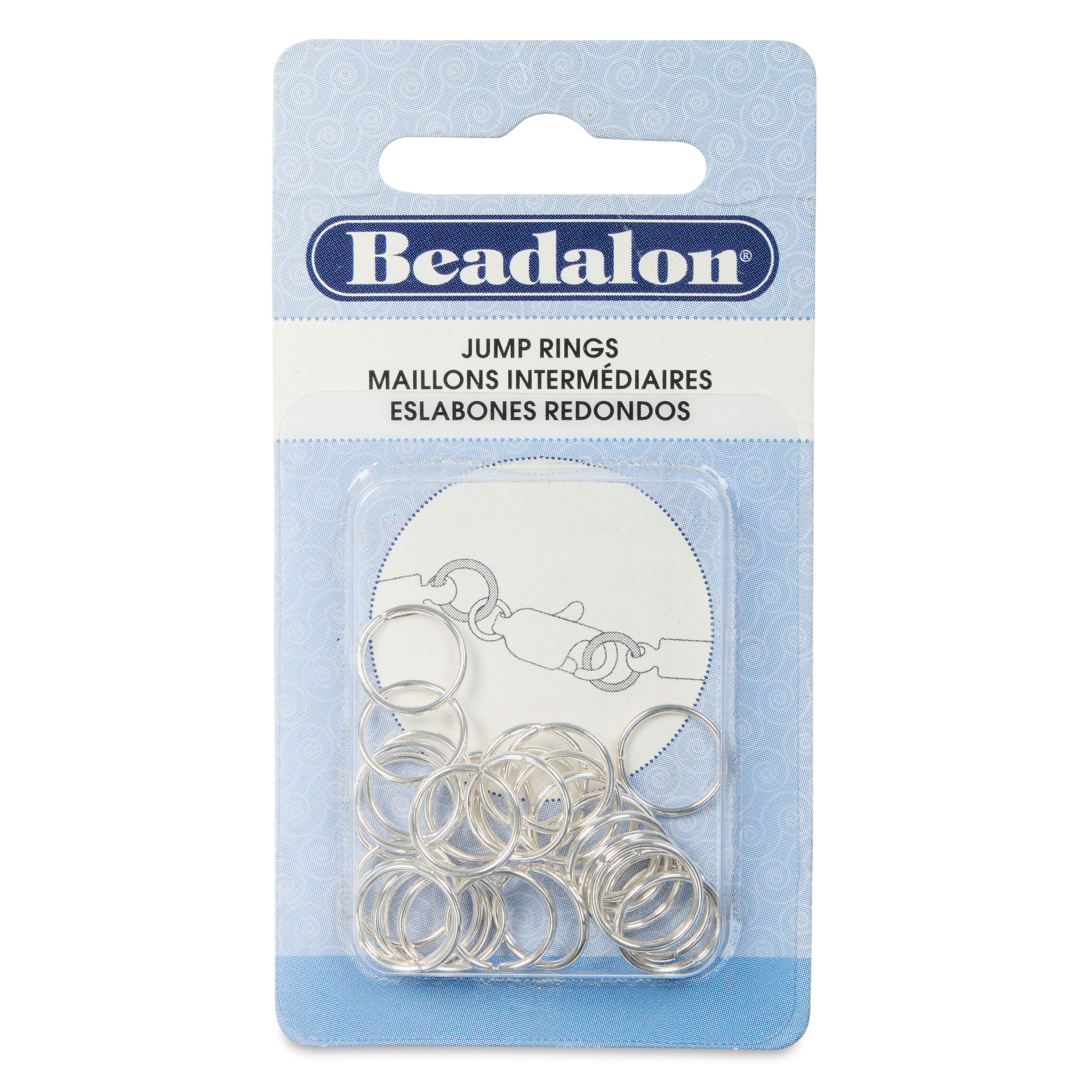 Artistic Wire Beadalon Jump Ringe 8 Mm – Silberfarbene Verbindungsringe Für Schmuckbasteln