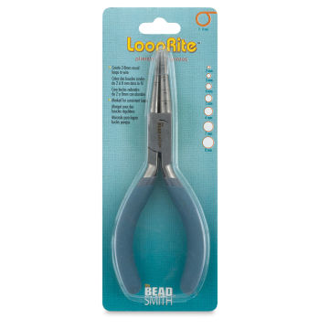 Beadsmith Looping Pliers - Front of blister package of Round Pliers