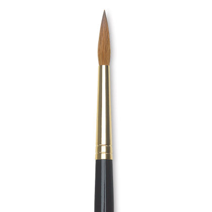 Da Vinci Maestro Kolinsky Brush - Full Belly Round, Short Handle, Size ...