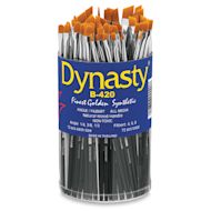 Dynasty Finest Golden Synthetic Brushes