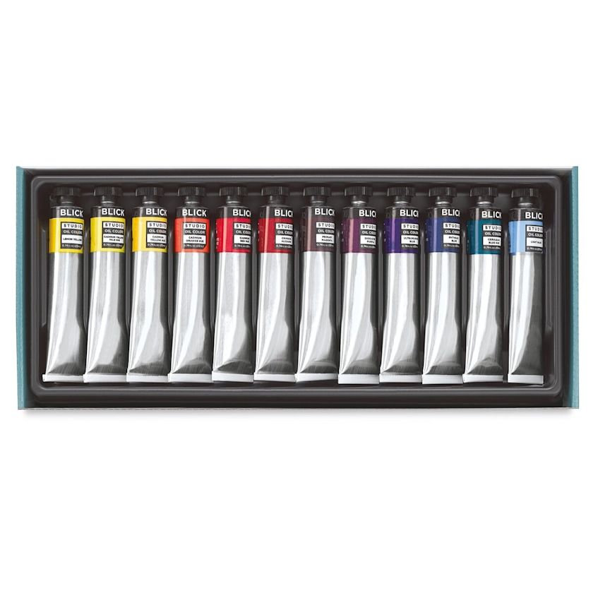 Blick Studio Oil Colors - Basic Set of 24 Tubes | BLICK Art Materials