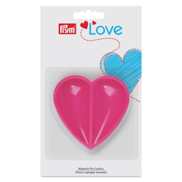  Prym Love Magnetic Pin Cushion Dish - Heart (In packaging)