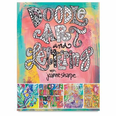 Doodle Art and Lettering - Front cover of Book
