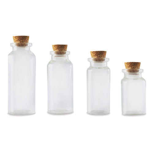 Craft Medley Glass Containers - Set of 4