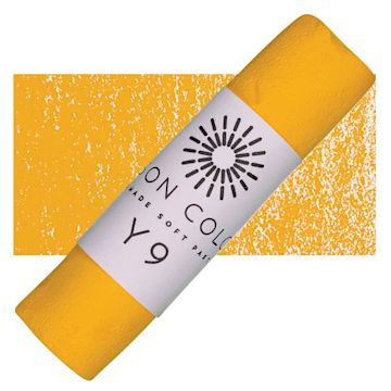Open in modal - Unison Handmade Pastel - Yellow 9 pastel and swatch