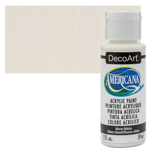 DecoArt, peinture acrylique, blanc, 2 oz.