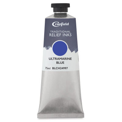 Cranfield Traditional Relief Ink - Ultramarine Blue, 75 ml