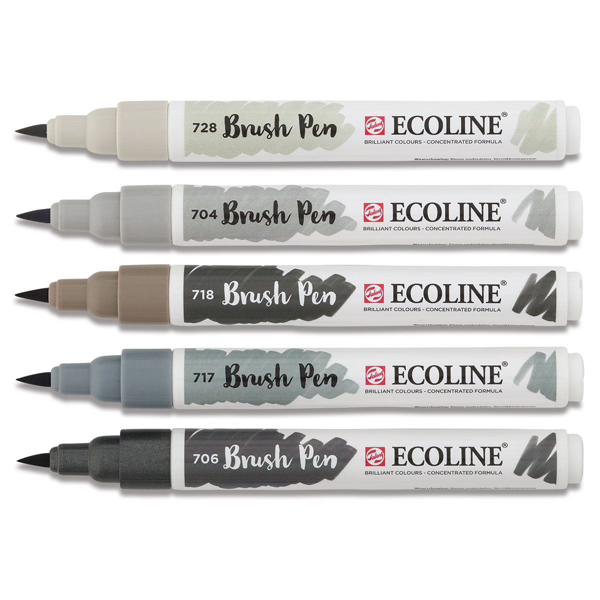 Royal Talens Ecoline Brush Pen - Set de 10 colores