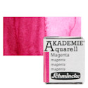 Schmincke Akademie Aquarell Watercolor Pan - Magenta, Half Pan