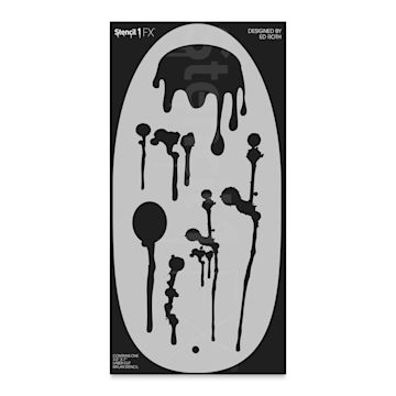 Open in modal - Stencil1 FX Makeup Stencils - Graffiti Drips