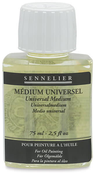 Sennelier Universal Medium - Front of 75 ml bottle
