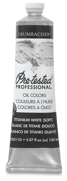Artists' Gouache Opaque Watercolor Paint Size: 5.07 Ounce, Color: Titanium  White