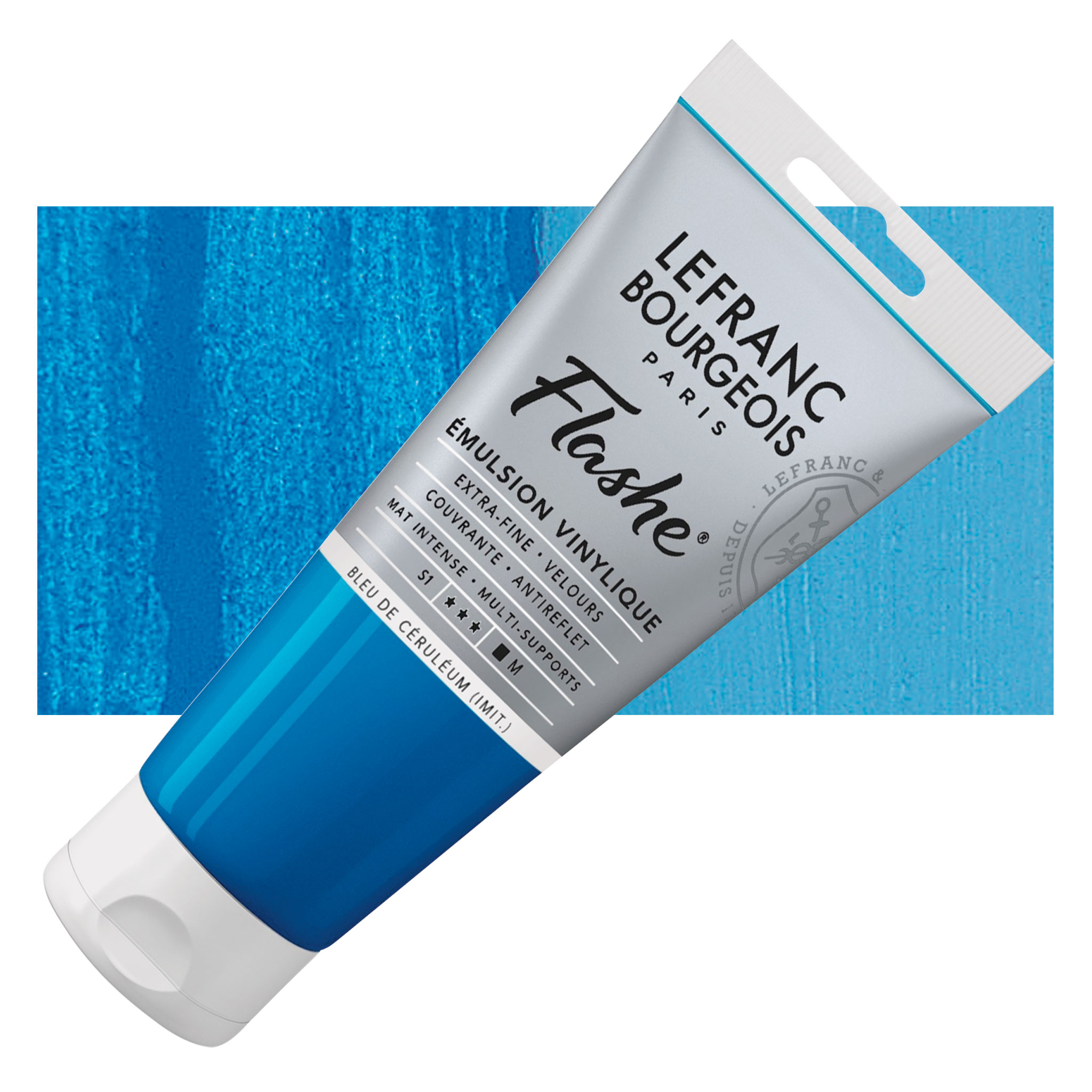 Lefranc & Bourgeois Flashe Matte Artist's Color, 400ml, Royal Blue 