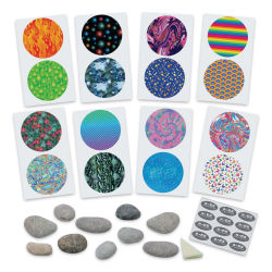 Faber-Castell Creativity for Kids Hide and Seek Hydro Dip Rocks Kit (Kit contents)