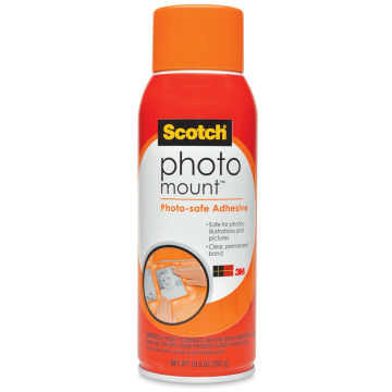 Scotch Photo Mount Spray Adhesive - Front of spray can shown